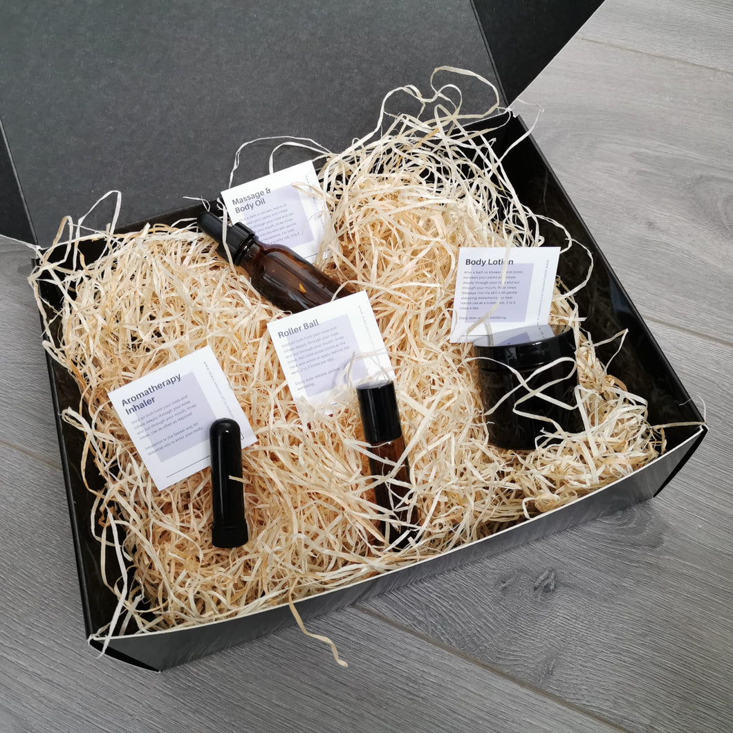Create your own sleek black gift box